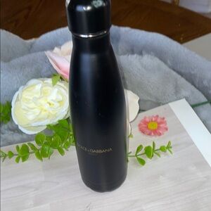 Dolce & Gabbana Black Minimalist Thermos